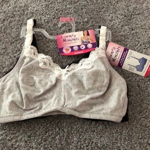 Two pack of nursing bras